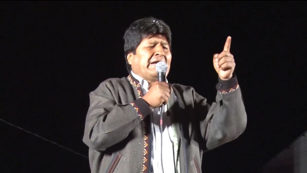 Protestas a favor y en contra de Evo Morales sacuden Bolivia (archivo) - Sputnik Mundo