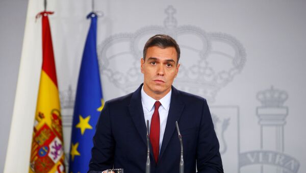 Pedro Sánchez, el presidente del Gobierno español en funciones - Sputnik Mundo