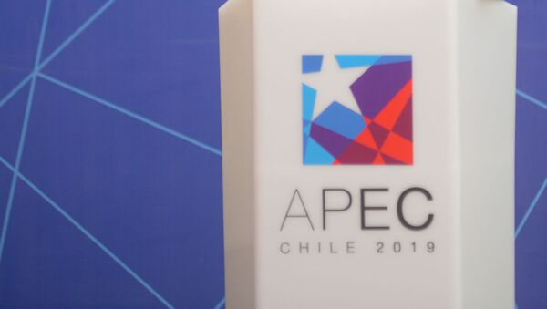 Logo de APEC 2019 en Chile - Sputnik Mundo