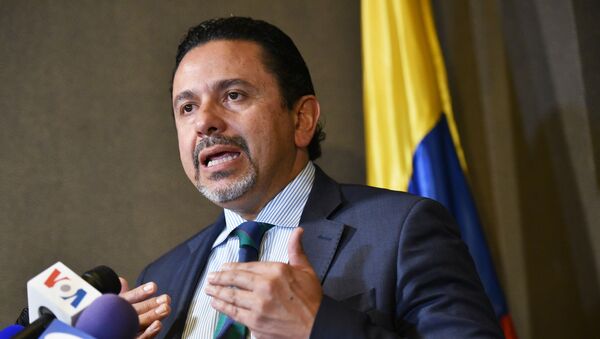Miguel Ceballos, alto Comisionado de Paz de Colombia - Sputnik Mundo