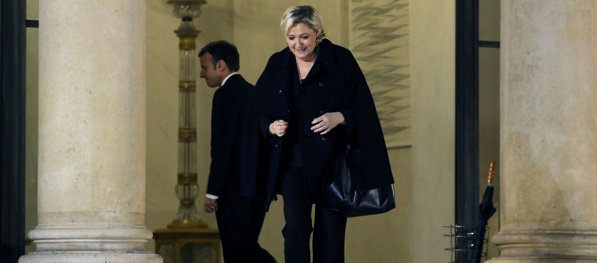 Marine Le Pen y Emmanuel Macron, candidatos a la presidencia de Francia - Sputnik Mundo, 1920, 05.11.2019