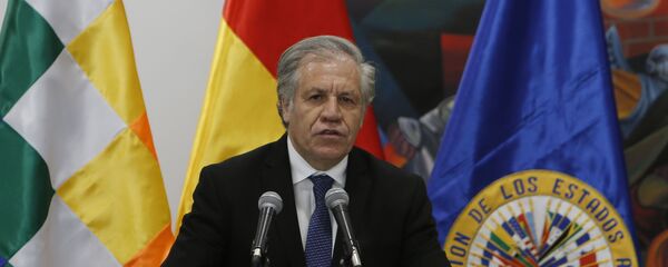Luis Almagro, el secretario general de la OEA Luis Almagro, el secretario general de la OEA - Sputnik Mundo
