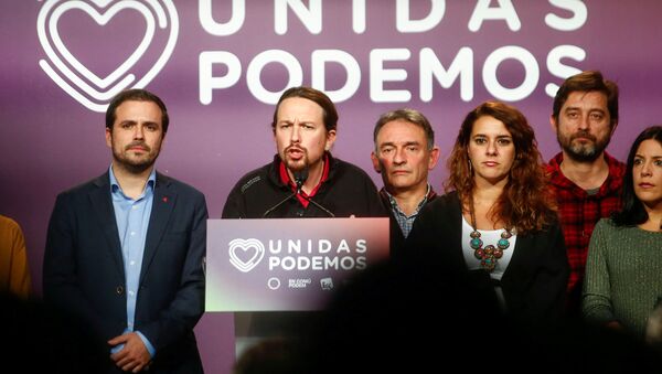 Pablo Iglesias, líder de Unidas Podemos - Sputnik Mundo