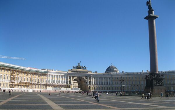 La Plaza del Palacio en San Petersburgo - Sputnik Mundo