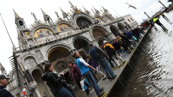 Venecia se hunde, ¿repite la 'perla' de Italia el destino de la Atlántida?
 - Sputnik Mundo