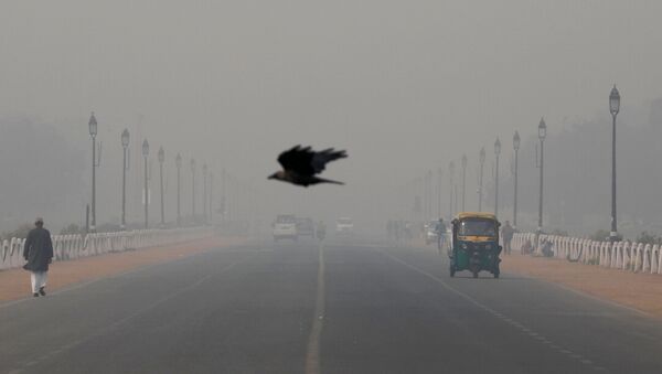 Polución de aire en Nueva Delhi - Sputnik Mundo