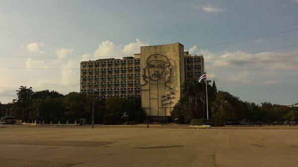 Sede del Ministerio del Interior y Plaza de la Revolución en La Habana, Cuba - Sputnik Mundo