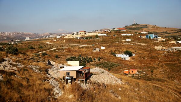 Asentamientos judíos en Cisjordania - Sputnik Mundo