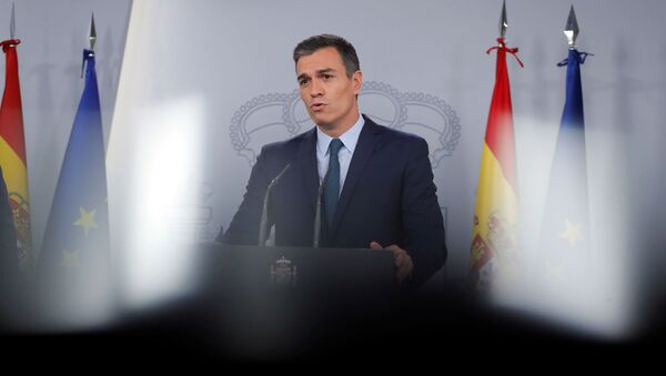 Pedro Sánchez, presidente del Gobierno español en funciones  - Sputnik Mundo