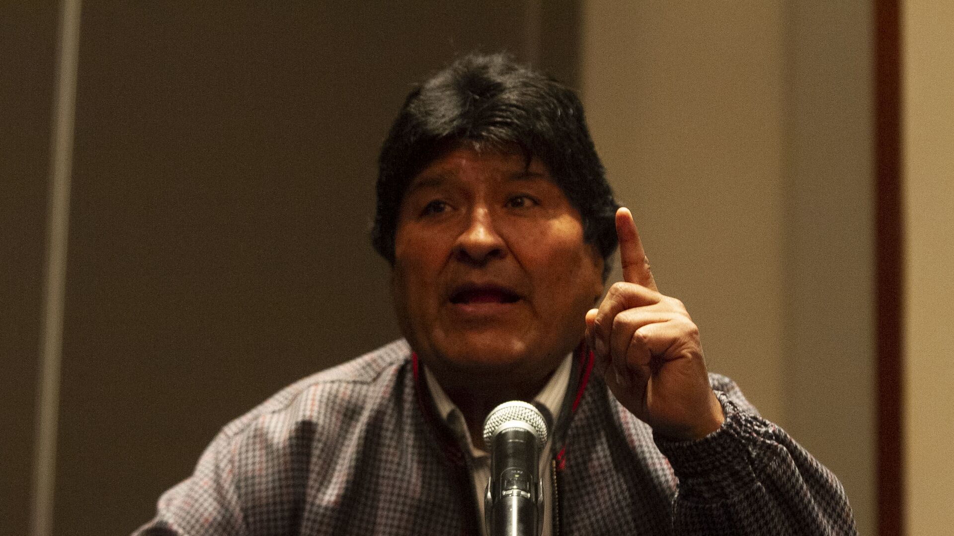 Evo Morales ofrece una rueda de prensa en la Ciudad de México, el 20 de noviembre de 2019 - Sputnik Mundo, 1920, 30.08.2021