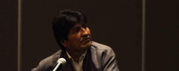 Evo Morales ofrece una rueda de prensa en la Ciudad de México, el 20 de noviembre de 2019 Evo Morales ofrece una rueda de prensa en la Ciudad de México, el 20 de noviembre de 2019 - Sputnik Mundo