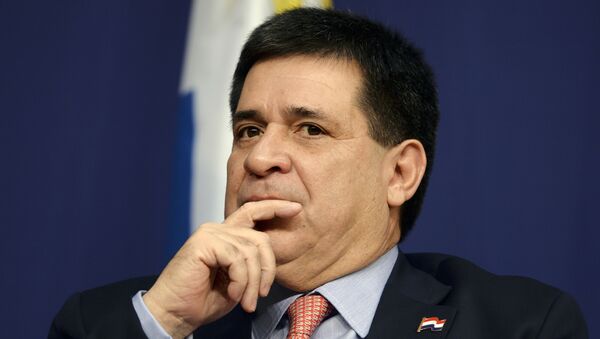 Horacio Cartes, expresidente de Paraguay - Sputnik Mundo