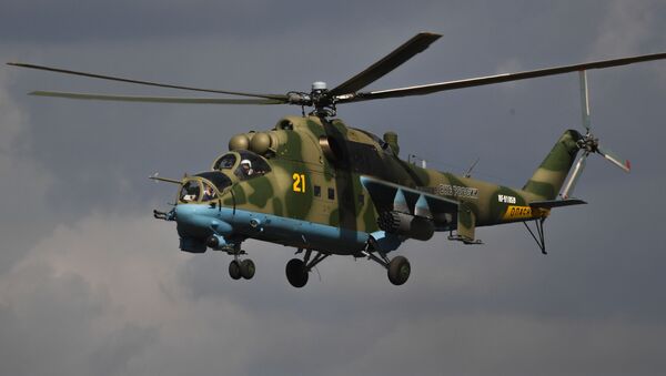 El Mi-24 de las FFAA de Rusia - Sputnik Mundo