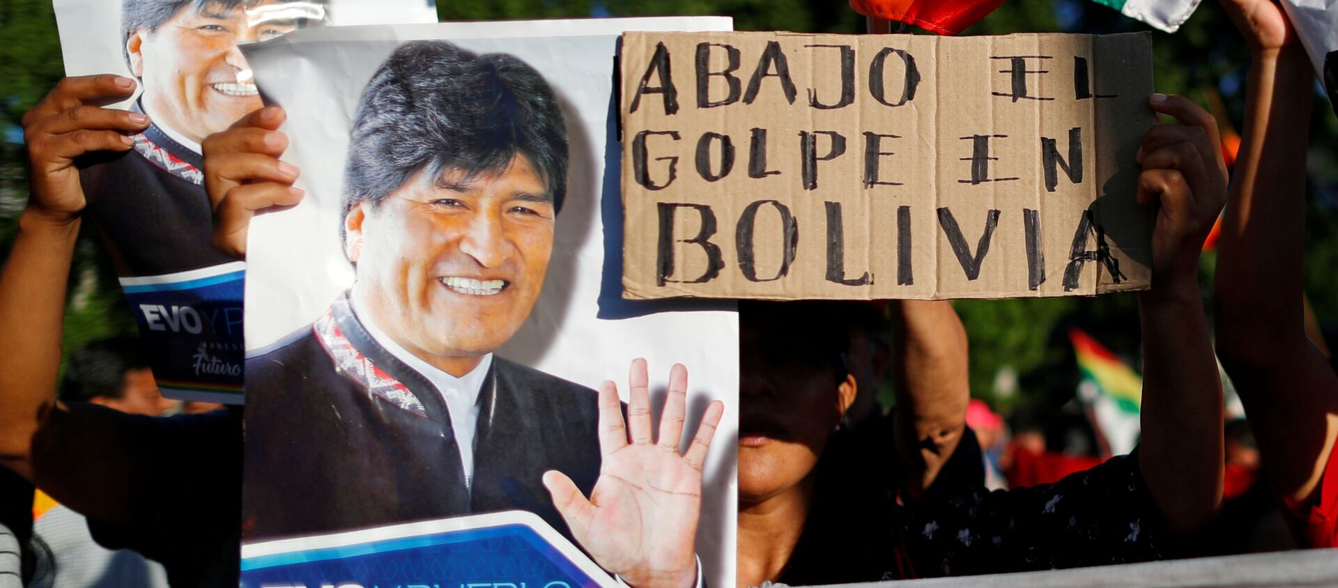 Partidarios de Evo Morales en Bolivia - Sputnik Mundo, 1920, 26.11.2019