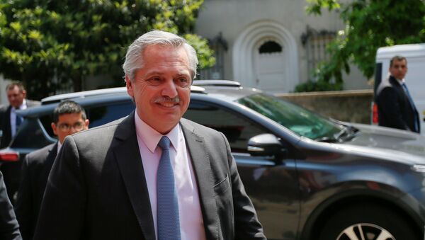 Alberto Fernández, presidente electo de Argentina - Sputnik Mundo