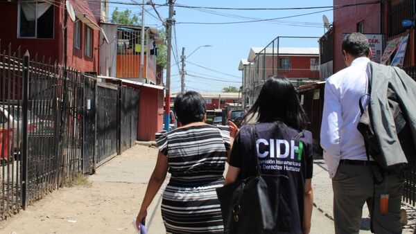 Visita de CIDH a la población de Lo Hermida, el 20 noviembre de 2019 - Sputnik Mundo
