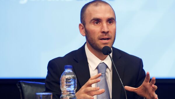 Martín Guzmán, ministro de Economía argentino - Sputnik Mundo