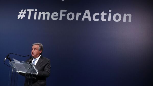 António Guterres, secretario General de la Organización de Naciones Unidas - Sputnik Mundo