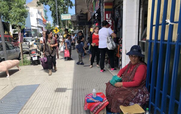 Mercado andino de Liniers, área comercial de la comunidad boliviana en Argentina - Sputnik Mundo