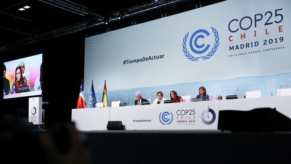 La cumbre del clima (COP25), celebrada en Madrid - Sputnik Mundo
