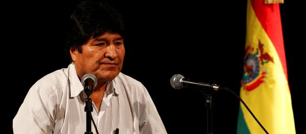 Evo Morales, expresidente de Bolivia Evo Morales, expresidente de Bolivia - Sputnik Mundo