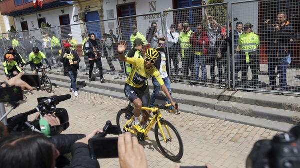 Egan Bernal, ciclista colombiano (archivo) - Sputnik Mundo