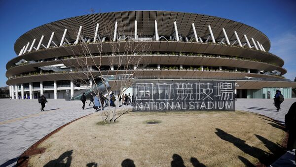 El nuevo Estadio Nacional en Tokio - Sputnik Mundo