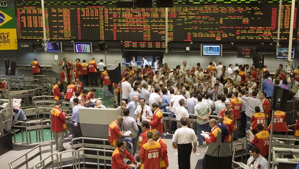 La bolsa de valores de Sao Paulo (Bovespa) - Sputnik Mundo