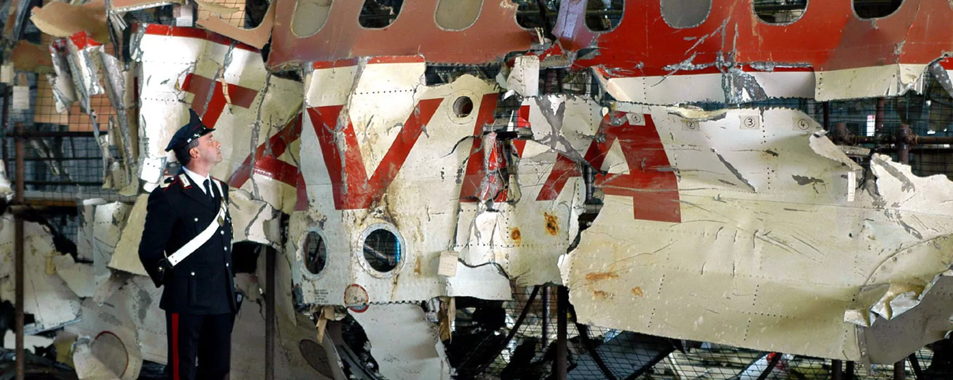 Los restos del avión DC-9-15 de Aerolinee Itavia, derribado en junio de 1980 - Sputnik Mundo, 1920, 11.01.2020