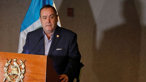 El presidente electo de Guatemala, Alejandro Giammattei - Sputnik Mundo