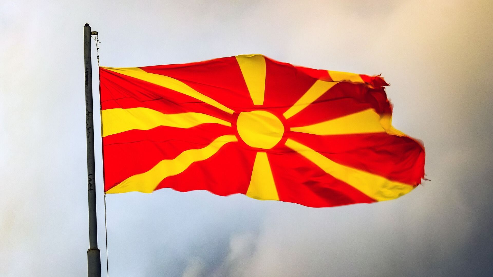 Bandera de Macedonia del Norte - Sputnik Mundo, 1920, 17.08.2021