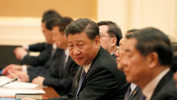 El presidente chino Xi Jinping  - Sputnik Mundo