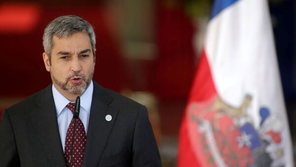 Mario Abdo Benítez, el presidente de Paraguay - Sputnik Mundo
