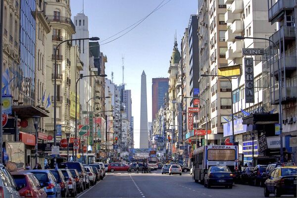 Una postal de la Ciudad de Buenos Aires, la capital de Argentina. Imagen referencial Una postal de la Ciudad de Buenos Aires, la capital de Argentina. Imagen referencial - Sputnik Mundo