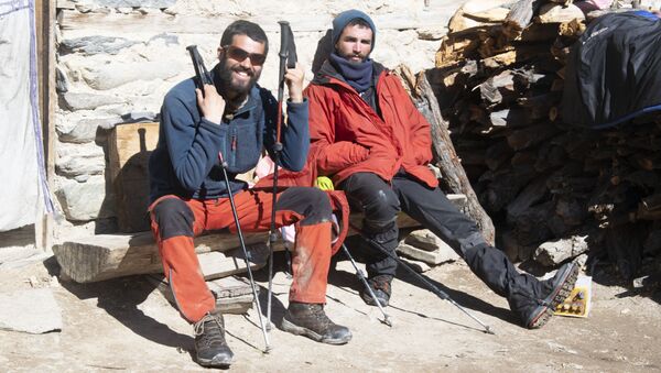 Sergi Unanue y Dani Benedicto en el Himalaya - Sputnik Mundo