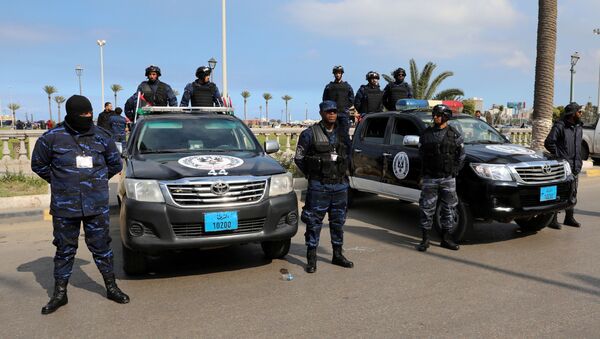 Las fuerzas de seguridad en Trípoli - Sputnik Mundo