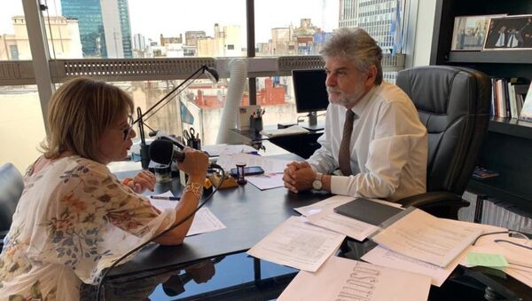 Telma Luzzani habla con el embajador argentino Daniel Filmus - Sputnik Mundo