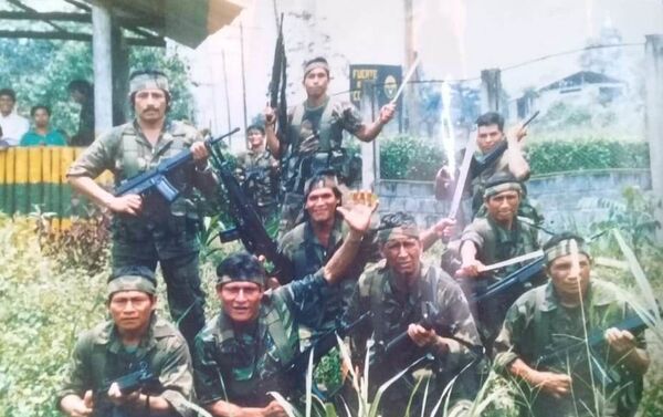 Soldados ecuatorianos antes de tomar parte en la guerra del Cenepa - Sputnik Mundo