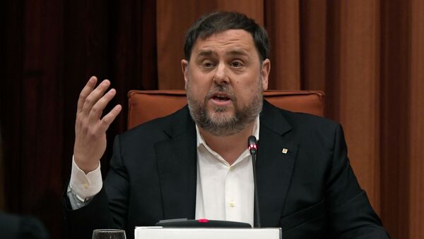 Oriol Junqueras, exvicepresidente del Gobierno catalán  - Sputnik Mundo