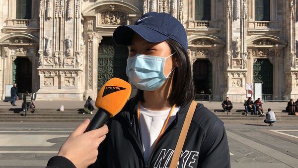 Milán le hace frente al coronavirus: Quien tiene miedo, muere primero - Sputnik Mundo