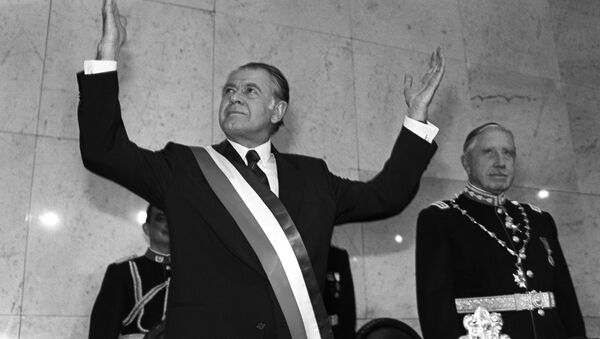 La inauguración de Patricio Aylwin, expresidente de Chile - Sputnik Mundo