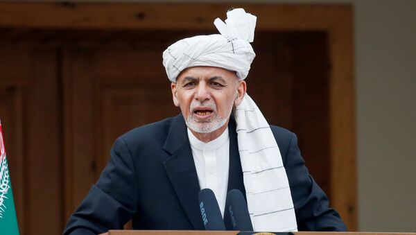 Ashraf Ghani, en presidente de Afganistán - Sputnik Mundo