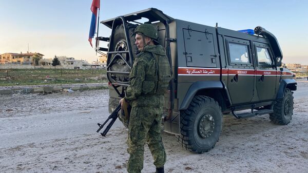 Patrullaje ruso-turco en Idlib - Sputnik Mundo