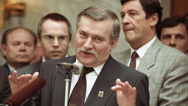 Lech Walesa, expresidente polaco (1990-1995) - Sputnik Mundo