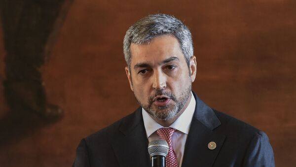 Mario Abdo Benítez, presidente de Paraguay - Sputnik Mundo