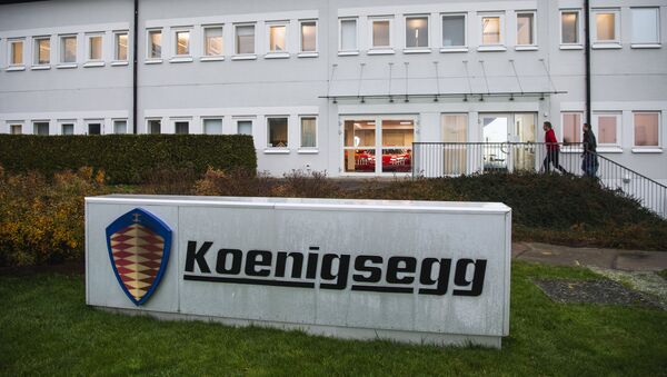 Koenigsegg, empresa sueca - Sputnik Mundo