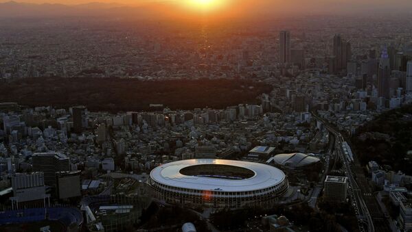 El Estadio Nacional de Tokio, el estadio principal de los JJOO en Japón - Sputnik Mundo