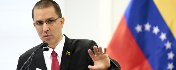 Jorge Arreaza, canciller venezolano Jorge Arreaza, canciller venezolano - Sputnik Mundo