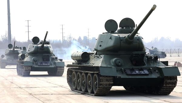 Los tanques T-34 - Sputnik Mundo