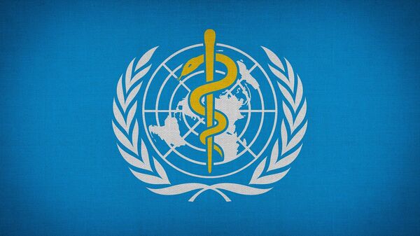 Logo de la Organización Mundial de Salud (OMS) - Sputnik Mundo